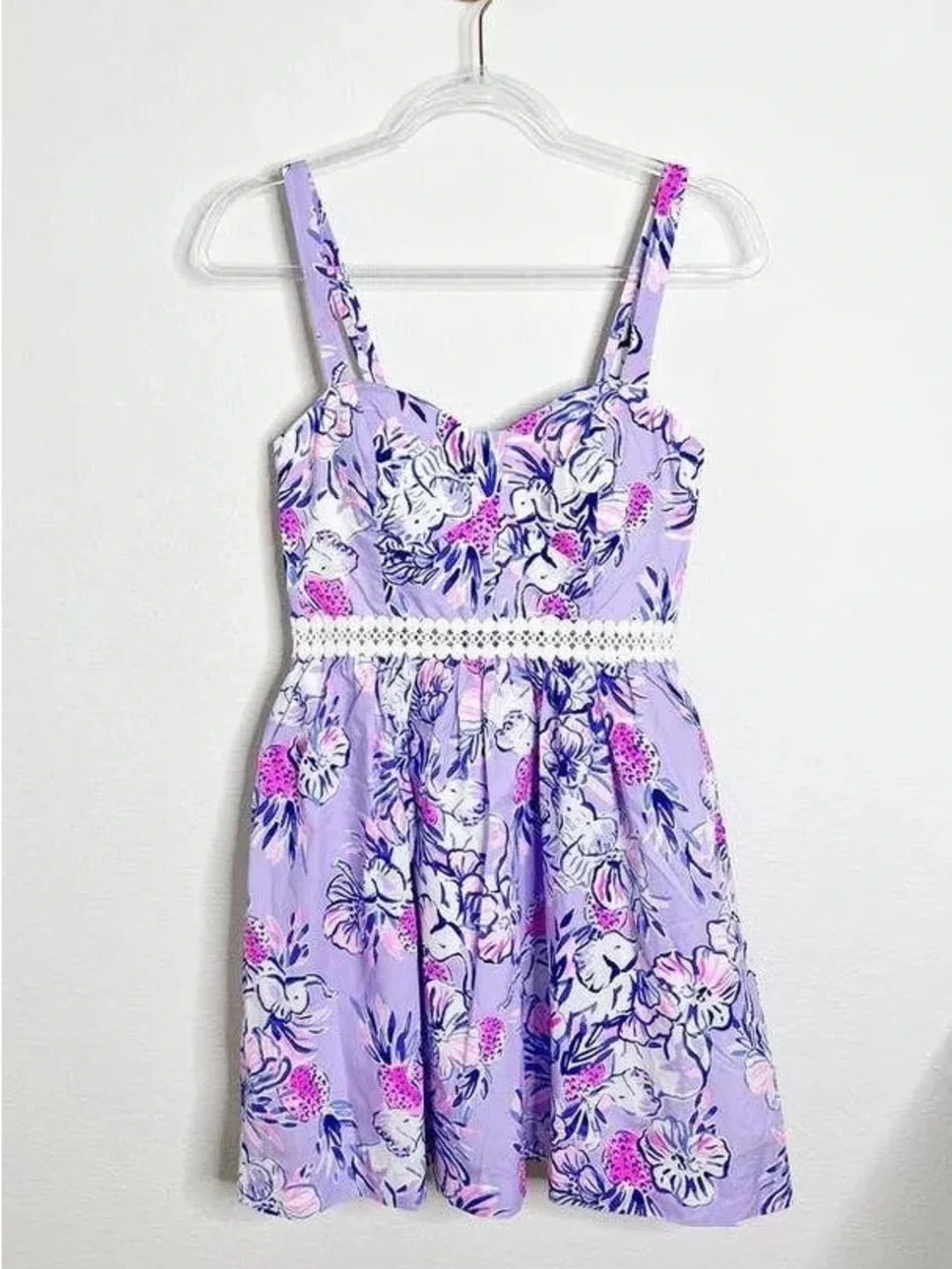 Lilly Pulitzer Lavender Floral Sundress - Picture 3 of 5